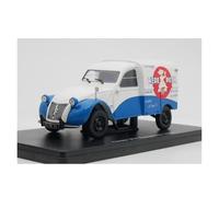 YLQERZ Scale Die-Cast Metal 1:24 For Citroen 2CV Fourgonnette 1958 Diecast Car Model Metal Toy Vehicle Collectibles （white） For Vehicles Fans