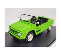 YLQERZ Scale Die-Cast Metal 1:24 For CITROEN MEHARI Off-road Vehicle Model Alloy Ornaments Scale Metal Decoration Green For Vehicles Fans