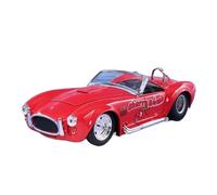YLQERZ Scale Die-Cast Metal 1:24 For Ford Shelby Cobra 427 S/C 1965 Alloy Muscle Car Compact Portable And Collectible Models For Vehicles Fans