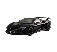 YLQERZ Scale Die-Cast Metal 1/24 For Lafite F90xx Convertible Sports Car Sound And Light Pull Back Toy Model Silver For Vehicles Fans(Black)