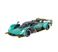 YLQERZ Scale Die-Cast Metal 1:24 For Martin Valkyrie Sports Car Sound And Light Pull Back Toy Sound Effect Model Ornaments For Vehicles Fans(Green)