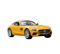 YLQERZ Scale Die-Cast Metal 1:24 For Mercedes AMG GT Modified Alloy Sports Car Model Can Open The Door Display Collectible Toy Gray For Vehicles Fans(Yellow)