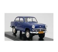 YLQERZ Scale Die-Cast Metal 1:24 For Moskvich 410 Diecast Car Model Metal Toy Vehicle Ornaments Hobby Souvenirs (blue) For Vehicles Fans