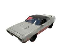 YLQERZ Scale Die-Cast Metal 1:24 For Plymouth Grey Alloy Car Model Classic Static Collectible Figure (Gray) For Vehicles Fans