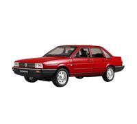 YLQERZ Scale Die-Cast Metal 1:24 For Santana Car Model Ornaments Simulation Pusang 2000 Volkswagen Classic Nostalgic Vehicle Collection Toy For Vehicles Fans(Red)
