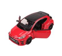 YLQERZ Scale Die-Cast Metal 1:24 For Toyota GR Yaris Yaris Alloy Car Model Collection Hobby Proportion Ornaments Toy Red For Vehicles Fans