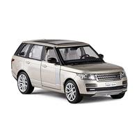 YLQERZ Scale Die-Cast Metal 1:26 For Range Rover SUV High Simulation Zinc Alloy Sound Light Pull Back Car Model Adult For Vehicles Fans