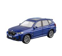 YLQERZ Scale Die-Cast Metal 1:32 For BMW X3M X3 SUV 2025 Alloy Diecasts Casting Pull Back Sound And Light Car Model Toys For Vehicles Fans(Blue)