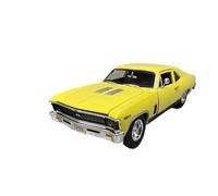 YLQERZ Scale Die-Cast Metal 1:32 For Chevrolet NOVA SS 1969 Alloy Diecasts Toy Vehicles Car Model Interesting Miniature Toys For Vehicles Fans