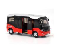 YLQERZ Scale Die-Cast Metal 1:32 For Electric Public Transportation XML6606JEV Bus Car Model Classics Souvenir Display Red For Vehicles Fans
