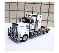 YLQERZ Scale Die-Cast Metal 1:32 For Kenworth T909 Truck Tractor Alloy Car Model Theme Artillery Decoration Vehicle For Vehicles Fans(White)