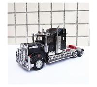 YLQERZ Scale Die-Cast Metal 1:32 For Kenworth T909 Truck Tractor Alloy Car Model Theme Artillery Decoration Vehicle For Vehicles Fans(Black)
