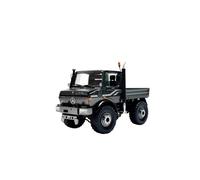 YLQERZ Scale Die-Cast Metal 1/32 For Mercedes-Benz Unimog U1600 Alloy Car Model Static Decoration Hobby Souvenir Black For Vehicles Fans