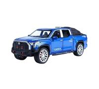 YLQERZ Scale Die-Cast Metal 1 32 For Toyota Tundra Pickup Truck Car Model Die-cast Metal Car Scale Model Sound And Light Toy For Vehicles Fans(Blue)