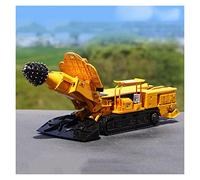 YLQERZ Scale Die-Cast Metal 1:35 For Heavy-duty Roadheader Rotary Drilling Rig Engineering Machine Alloy Model Gift Display Toys For Vehicles Fans