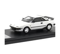 YLQERZ Scale Die-Cast Metal 1 43 Car Model Car For J-43573 MR2 G-Limited 1984 Simulation Scale Vehicle Collection For Vehicles Fans(HS448 WH)