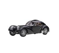 YLQERZ Scale Die-Cast Metal 1:43 For 57SC Atlantic 1938 Alloy Dynamic Interactive Car Decoration Model For Enthusiasts For Vehicles Fans(Black)