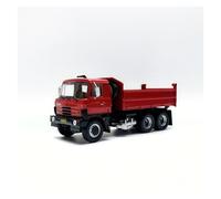 YLQERZ Scale Die-Cast Metal 1/43 For 815 Alloy Dump Truck Model Collection Bookshelf Ornaments Vehicle Red For Vehicles Fans