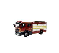 YLQERZ Scale Die-Cast Metal 1/43 For Alloy Rescue Main Battle Fire Truck Model Adult Toy Collection Decoration Souvenir For Vehicles Fans