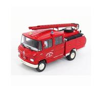 YLQERZ Scale Die-Cast Metal 1:43 For Benz L408 PS Pompiers SDIS 71 1972 Fire Fighting Truck Model Car Collection Decoration For Vehicles Fans