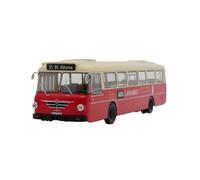 YLQERZ Scale Die-Cast Metal 1:43 For BUSSING SENATOR 12D 1964 Bus Urban Public Transportation Alloy Car Model Adult Static Display For Vehicles Fans
