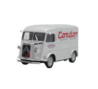 YLQERZ Scale Die-Cast Metal 1:43 For Citroen Type H Condor 1964 H-type Van Alloy Car Model Silver Mini Toy For Vehicles Fans