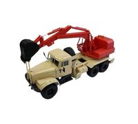 YLQERZ Scale Die-Cast Metal 1 43 For Claas Engineering Truck Modified Excavator Model Suitable For Men's Collection Simulation Game For Vehicles Fans(Red)