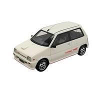 YLQERZ Scale Die-Cast Metal 1:43 For Daihatsu MIRA Turbo TR-XX 1985 Resin Car Model Static Home Decoration White For Vehicles Fans