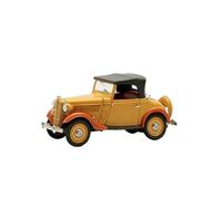 YLQERZ Scale Die-Cast Metal 1:43 For Datsun 1938 Classic Antique Cars Hobby Collection Display Fan Souvenir For Vehicles Fans(Yellow)
