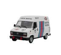 YLQERZ Scale Die-Cast Metal 1:43 For Fiat Van Marti Fleet Car Model Suitable For Youth And Adult Toys For Vehicles Fans