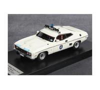 YLQERZ Scale Die-Cast Metal 1/43 For Highway Patrol Police Car 1977 Model Resin Car Model Street Scene Ornaments For Vehicles Fans