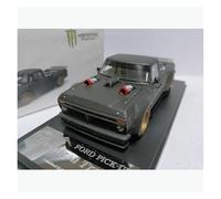 YLQERZ Scale Die-Cast Metal 1/43 For Hooigan Pick Up Truck Ken Blocks Resin Home Viewing Scene Decoration Model Car For Vehicles Fans