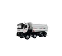 YLQERZ Scale Die-Cast Metal 1/43 For LA FORCE EIFFACG Alloy Dump Truck Model Static Home Accessories Hobby Collection White For Vehicles Fans