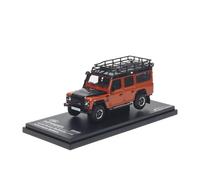 YLQERZ Scale Die-Cast Metal 1/43 For Land Rover Defender 110 Expedition Edition Alloy Car Model Static Ornament Orange For Vehicles Fans