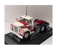YLQERZ Scale Die-Cast Metal 1:43 For LCF CT900 1960 Red Metal Ornament Tractor Truck Model Alloy Die-cast Toy Decoration For Vehicles Fans