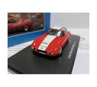 YLQERZ Scale Die-Cast Metal 1/43 For Lotus Eleven Ghia 1958 Red Coupé Resin Car Model Adult Classic Static Display Collectible Souvenir For Vehicles Fans