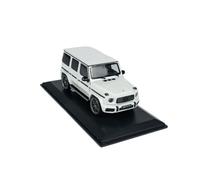 YLQERZ Scale Die-Cast Metal 1:43 For Mercedes AMG G63 White 2022 Metal Casting Alloy Collectible Decorative Model Toy Car For Vehicles Fans