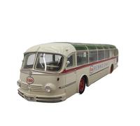 YLQERZ Scale Die-Cast Metal 1:43 For Mercedes-Benz Passenger Bus O 6600 H ESSO Resin Car Model Collectible Souvenir Display Ornament For Vehicles Fans