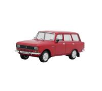 YLQERZ Scale Die-Cast Metal 1:43 For Moskvich 2137 Diecast Car Static Collection Metal Toy Models Souvenir （RED） For Vehicles Fans