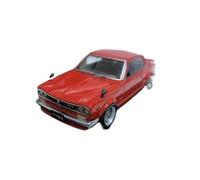 YLQERZ Scale Die-Cast Metal 1:43 For Nissan Skyline 2000 GT-R KPGC10 Red Car Model Resin Adult Souvenir Hobby For Vehicles Fans