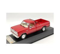 YLQERZ Scale Die-Cast Metal 1/43 For Pickup Truck 1987 Red Paint Collectible Display Hobby Die-cast Alloy Car Model For Vehicles Fans