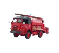 YLQERZ Scale Die-Cast Metal 1:43 For R2087 Fire Truck Alloy Die Casting Static Car Model Home Decoration Metal Ornaments For Vehicles Fans