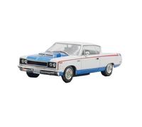 YLQERZ Scale Die-Cast Metal 1:43 For REBEL Muscle Car Alloy Car Model Collection Toy (white) For Collectors To Display For Vehicles Fans