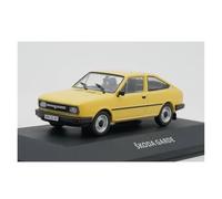 YLQERZ Scale Die-Cast Metal 1:43 For Skoda Garde Diecast Car Metal Toy Vehicle Models Adult Collection Ornament （yellow） For Vehicles Fans