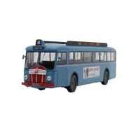 YLQERZ Scale Die-Cast Metal 1/43 For Somua OP5-3S 1954 Bus Urban Public Transportation Alloy Car Model Adult Static Display For Vehicles Fans