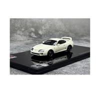 YLQERZ Scale Die-Cast Metal 1:43 For Toyota Supra A80 Speedmaster Alloy Full Open Car Model Ornaments Adult Collection For Vehicles Fans(White)