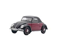 YLQERZ Scale Die-Cast Metal 1 43 For Volkswagen Hebmuller Cabriolet 1949 Model Car Ornaments For Volkswagen Beetle For Vehicles Fans