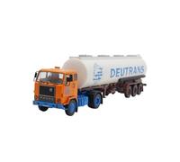 YLQERZ Scale Die-Cast Metal 1:43 For Volvo FH88 Volvo Tanker Trailer Alloy Car Model Suitable For Youth And Adult Toys For Vehicles Fans