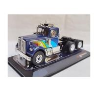 YLQERZ Scale Die-Cast Metal 1:43 For WHITE WESTERN STAR 4864 1970 Tractor Truck Model Alloy Metal Toy (Blue) For Vehicles Fans