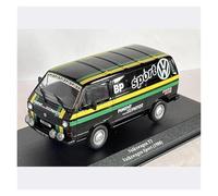 YLQERZ Scale Die-Cast Metal 1:43 Scale For VW T3 Sport 1980 Black Alloy Adult Collectible Bookshelf Decoration Car Model For Vehicles Fans